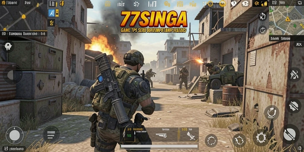 Screenshot tampilan gameplay seru dari 77SINGA.