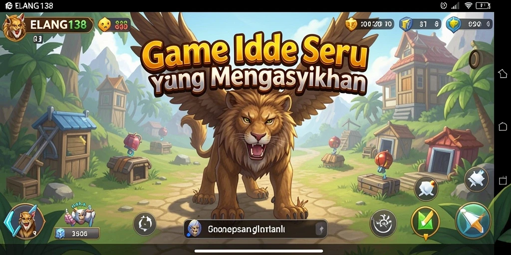 Tampilan layar utama ELANG138 dengan gameplay yang mengasyikkan.