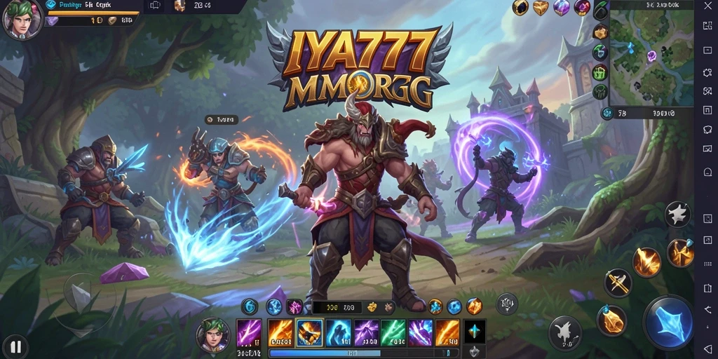 Gameplay IYA777 yang penuh petualangan di dunia MMORPG.