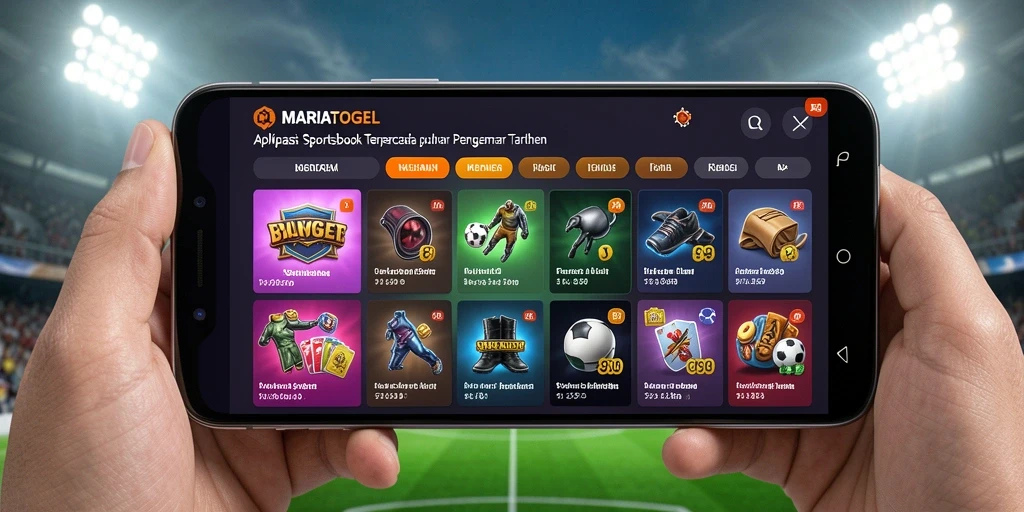 Tampilan menarik dengan berbagai opsi taruhan di MARIATOGEL.