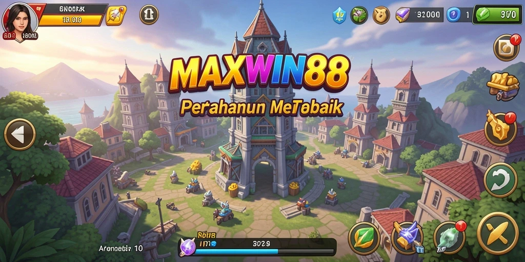 Gameplay seru Tower Defense dalam MAXWIN88.