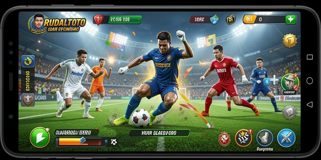 Tampilan gameplay RUDALTOTO yang menegangkan dan interaktif.