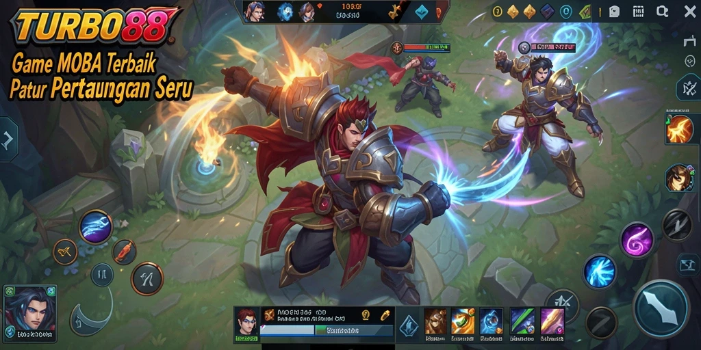 Gameplay seru di TURBO88 dengan pertarungan strategis.